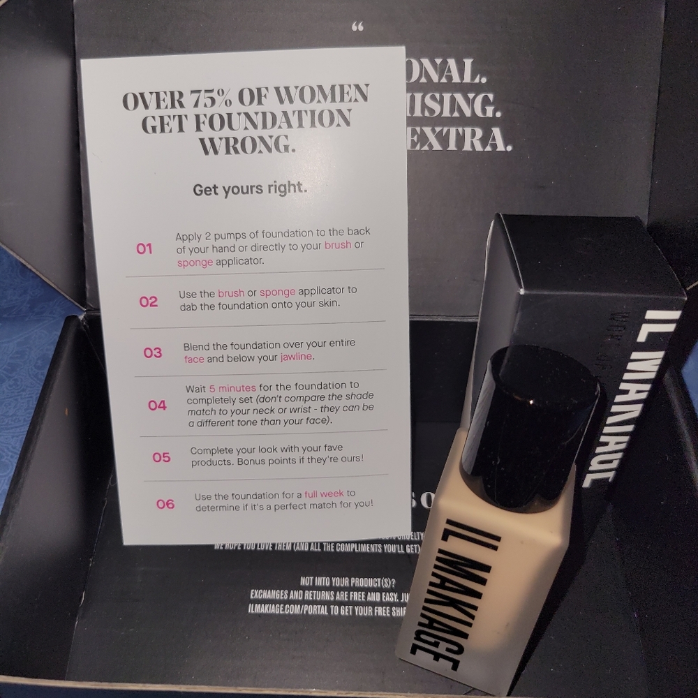 BRAND-NEW IL Makiage Woke Up Like This Liquid Foundation, Shade 060